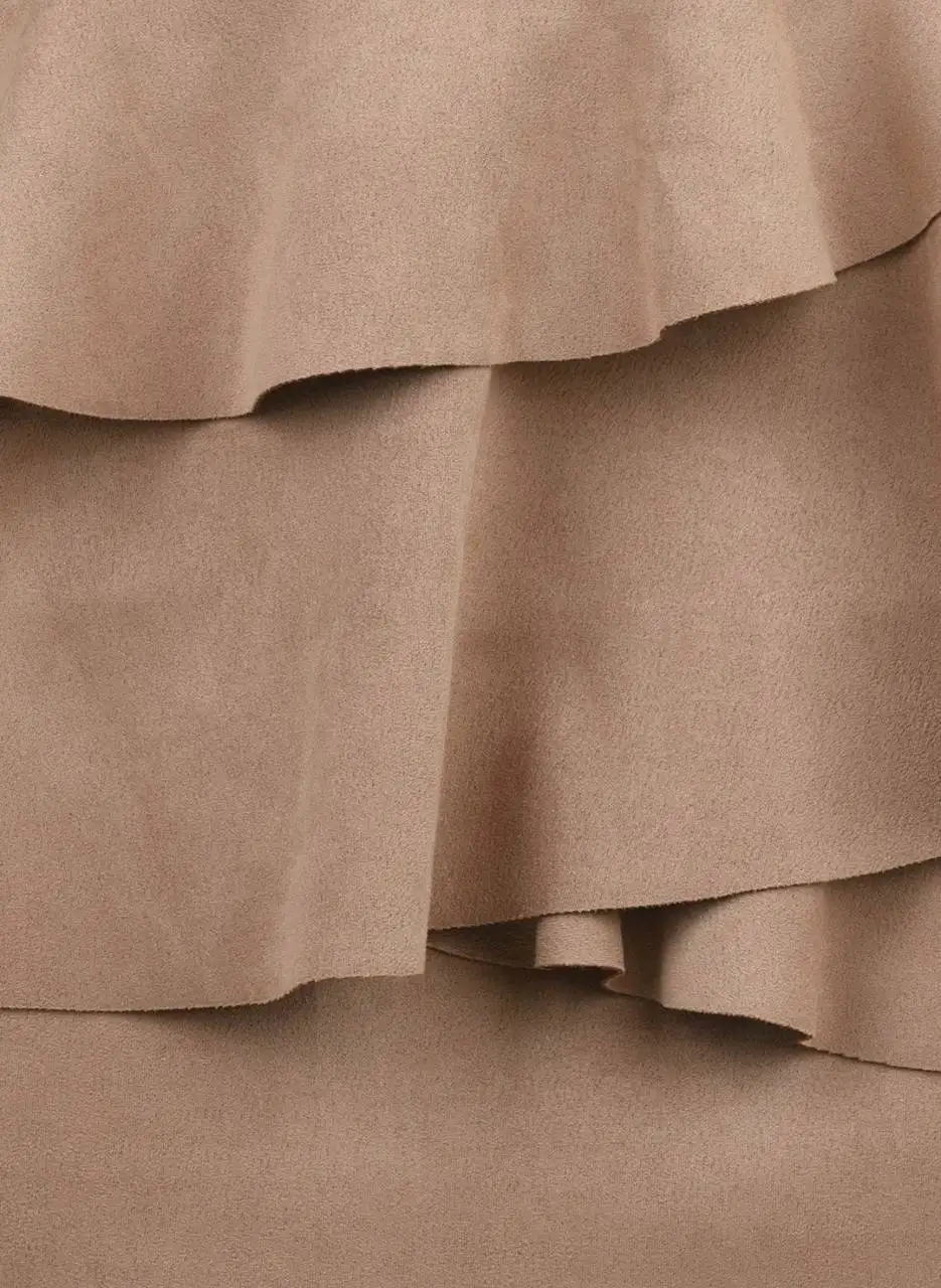 Короткая юбка LOVE REPUBLIC из экозамши - Женская одежда (Одежда) в Некрасовка, Люберцы