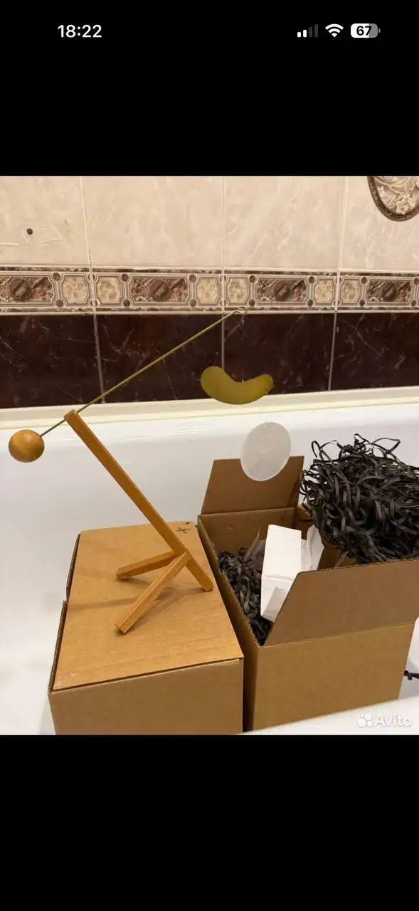 Настольный мобиль Momo - 4 шт - Настольные игры/игрушки (Барахолка) в Некрасовка