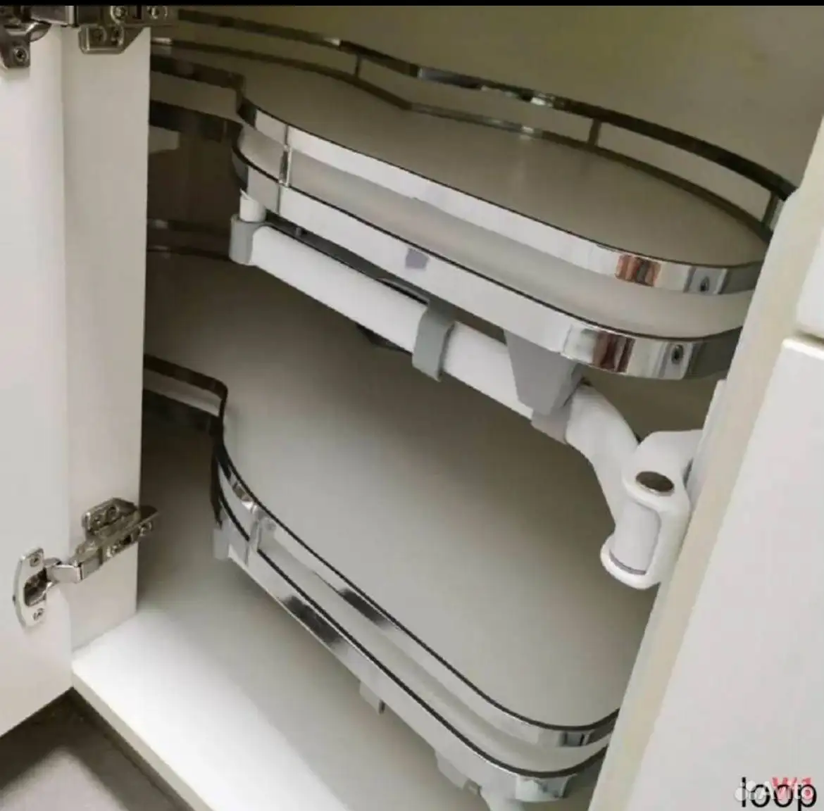 Выдвижные полки для углового кухонного шкафа - Кухонная мебель (Для дома и дачи) в Люберцы