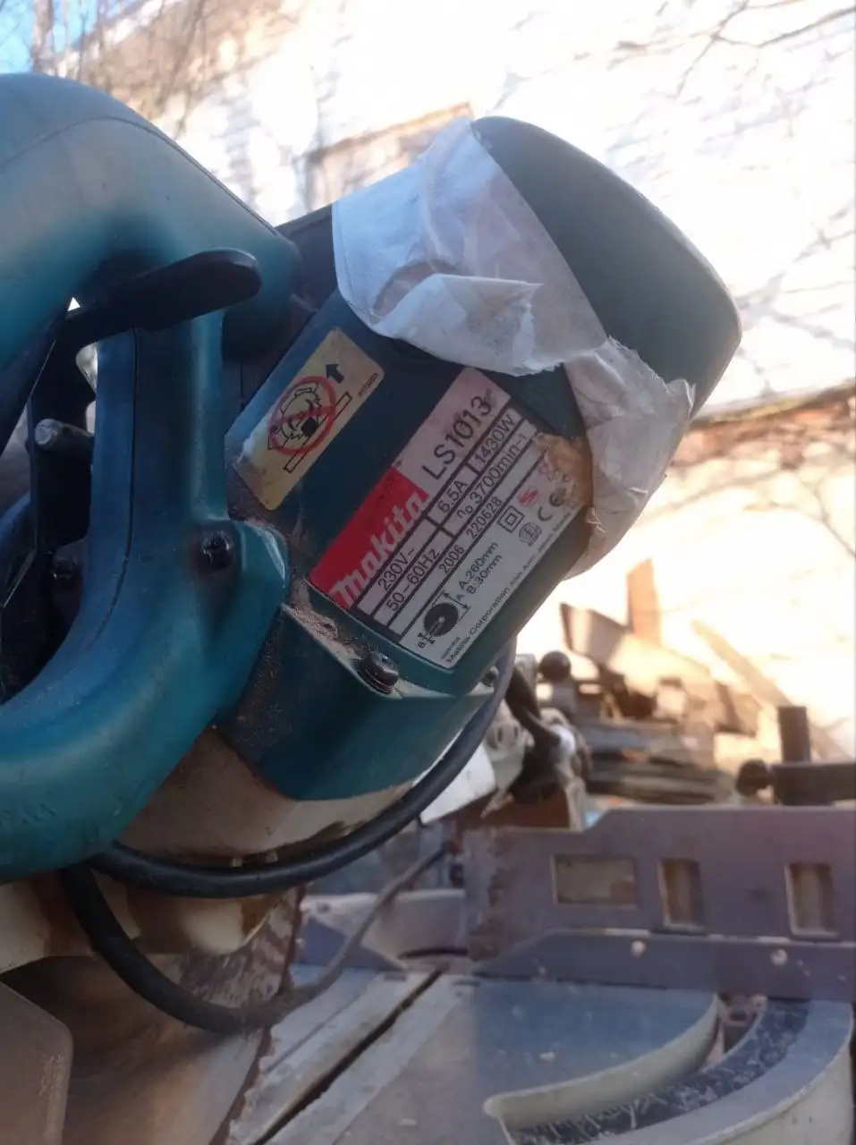 Торцовая пила Makita 1013 на запчасти - Барахолка в Люберцы