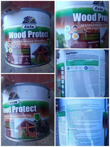 Ведро 10 л пропитки Дюфа для дерева - Инструменты в Некрасовка