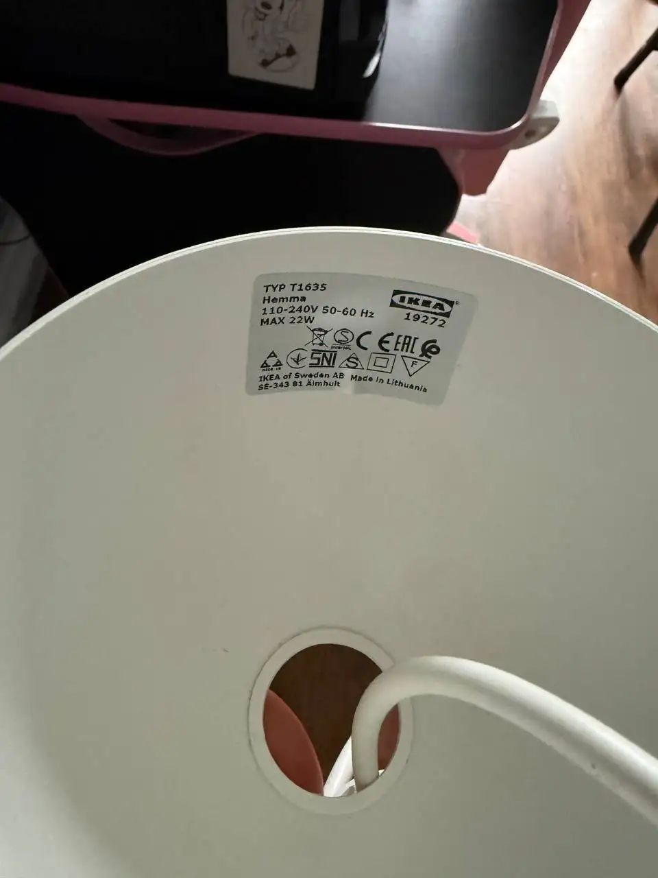 Потолочная люстра IKEA - Освещение (Барахолка) в Люберцы