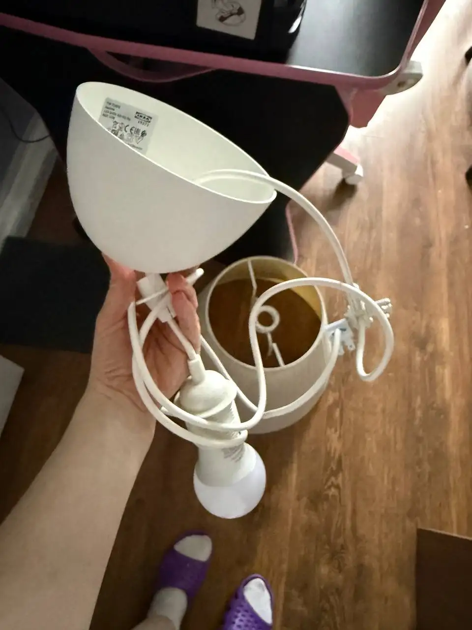 Потолочная люстра IKEA - Освещение (Барахолка) в Люберцы