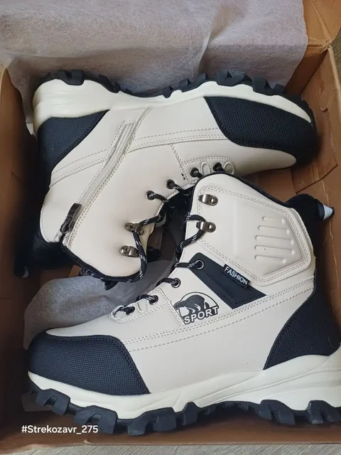 Мужские зимние ботинки с мехом и моховой стелькой - Блузки в Люберцы