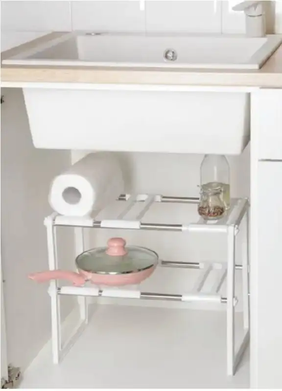 Полка раздвижная под раковину - Полки и стеллажи (Для дома и дачи) в Люберцы