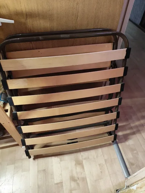 Раскладушка с матрасом б/у - Продукты питания в Некрасовка