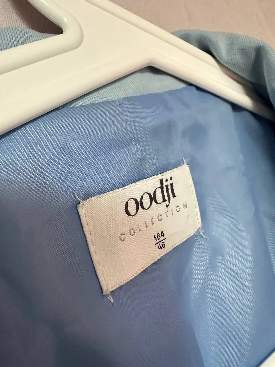 Голубой короткий женский пиджак oodji - Пиджаки и жакеты (Одежда) в Люберцы
