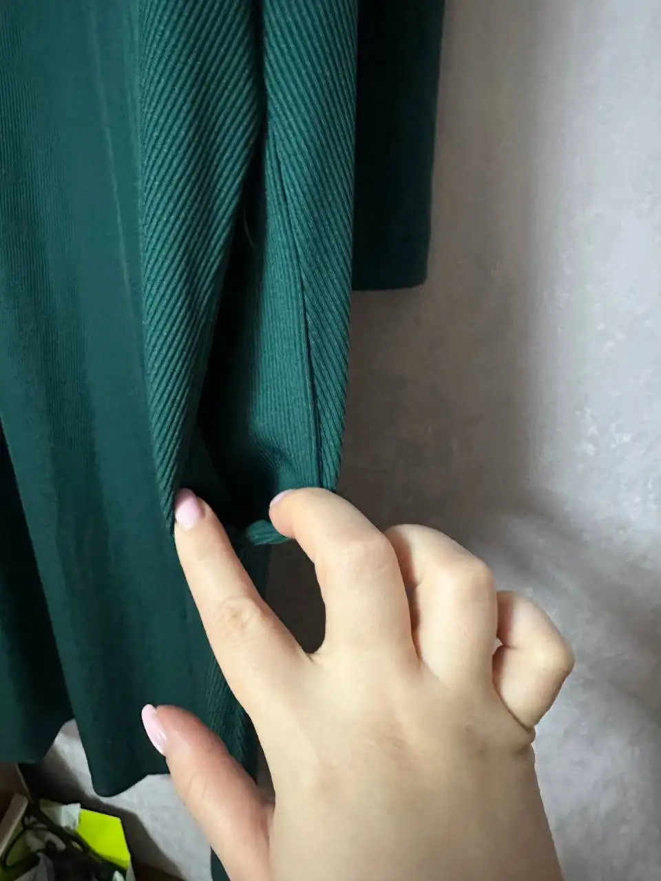 Изумрудное женское платье в рубчик 5XL - Женская одежда (Одежда) в Люберцы