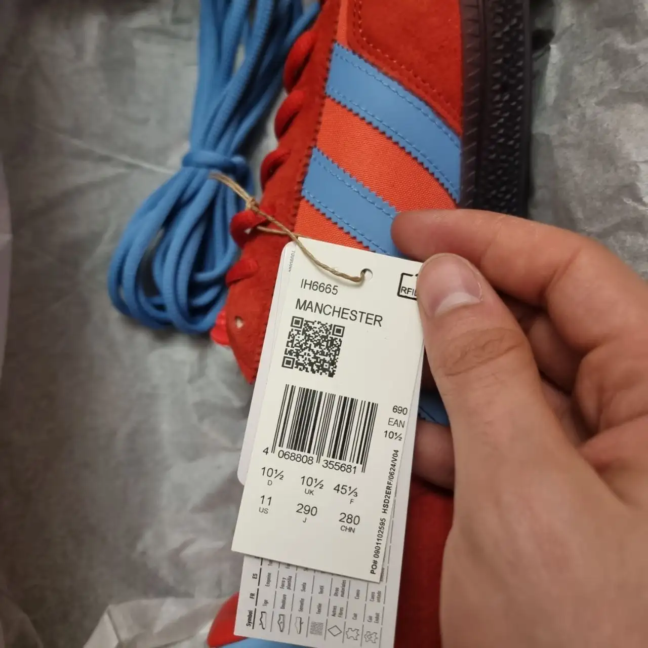 Adidas Originals Manchester x Size Exclusive 1/2025 - Обувь (Одежда) в Москва