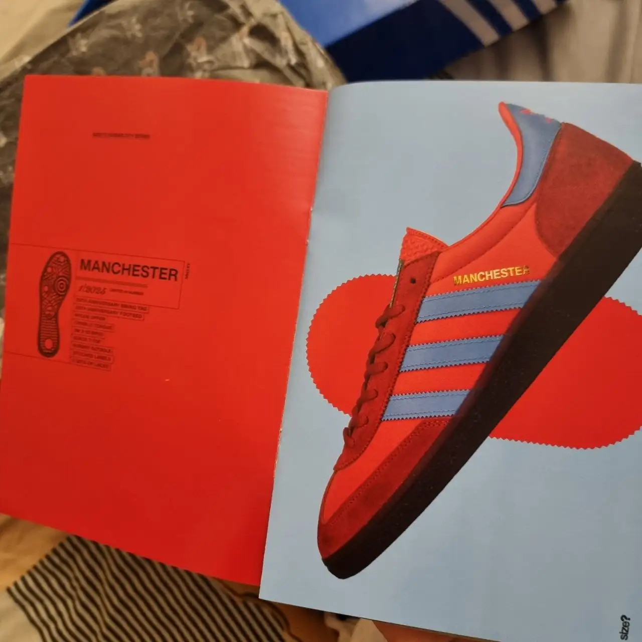 Adidas Originals Manchester x Size Exclusive 1/2025 - Обувь (Одежда) в Москва