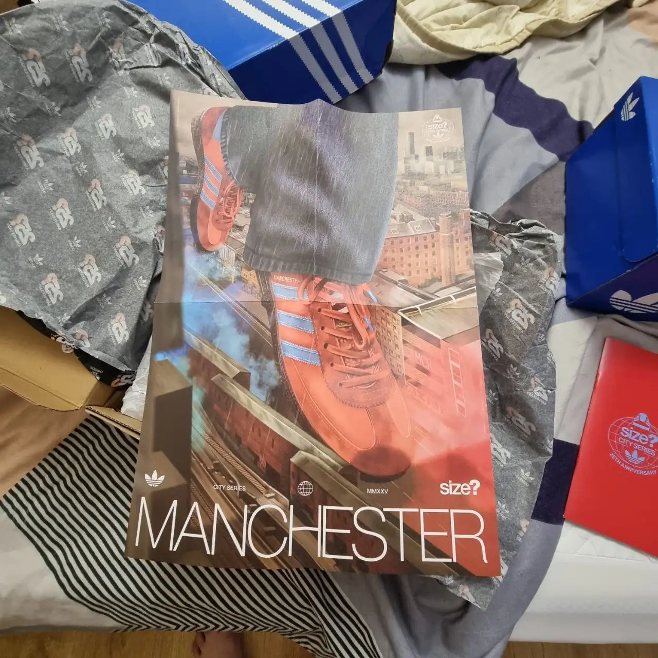Adidas Originals Manchester x Size Exclusive 1/2025 - Обувь (Одежда) в Москва
