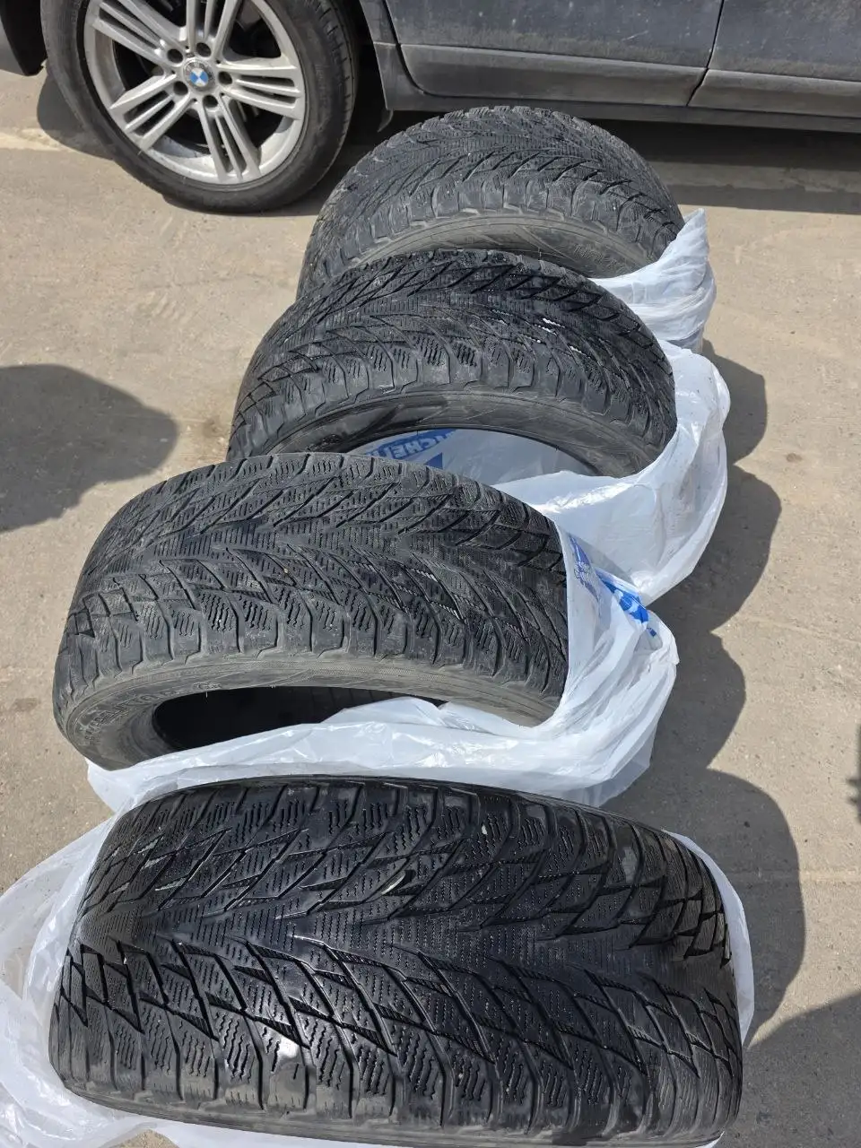 Продам всесезонные шины б/у - Шины (Авто) в Некрасовка