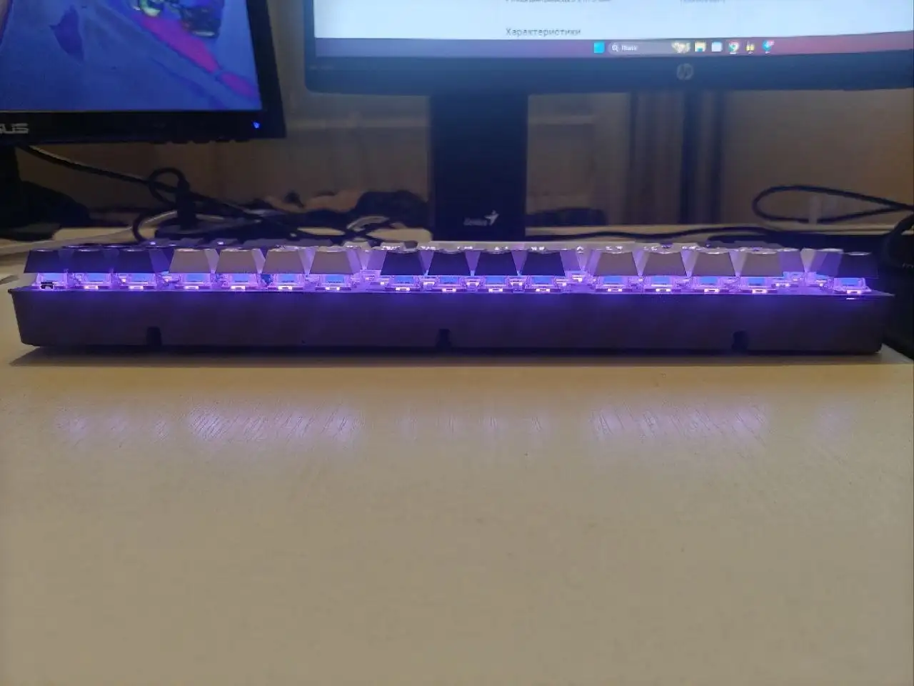 Механическая клавиатура Red Square Keyrox TKL g3ms Purple - Клавиатуры (Электроника) в Неизвестно