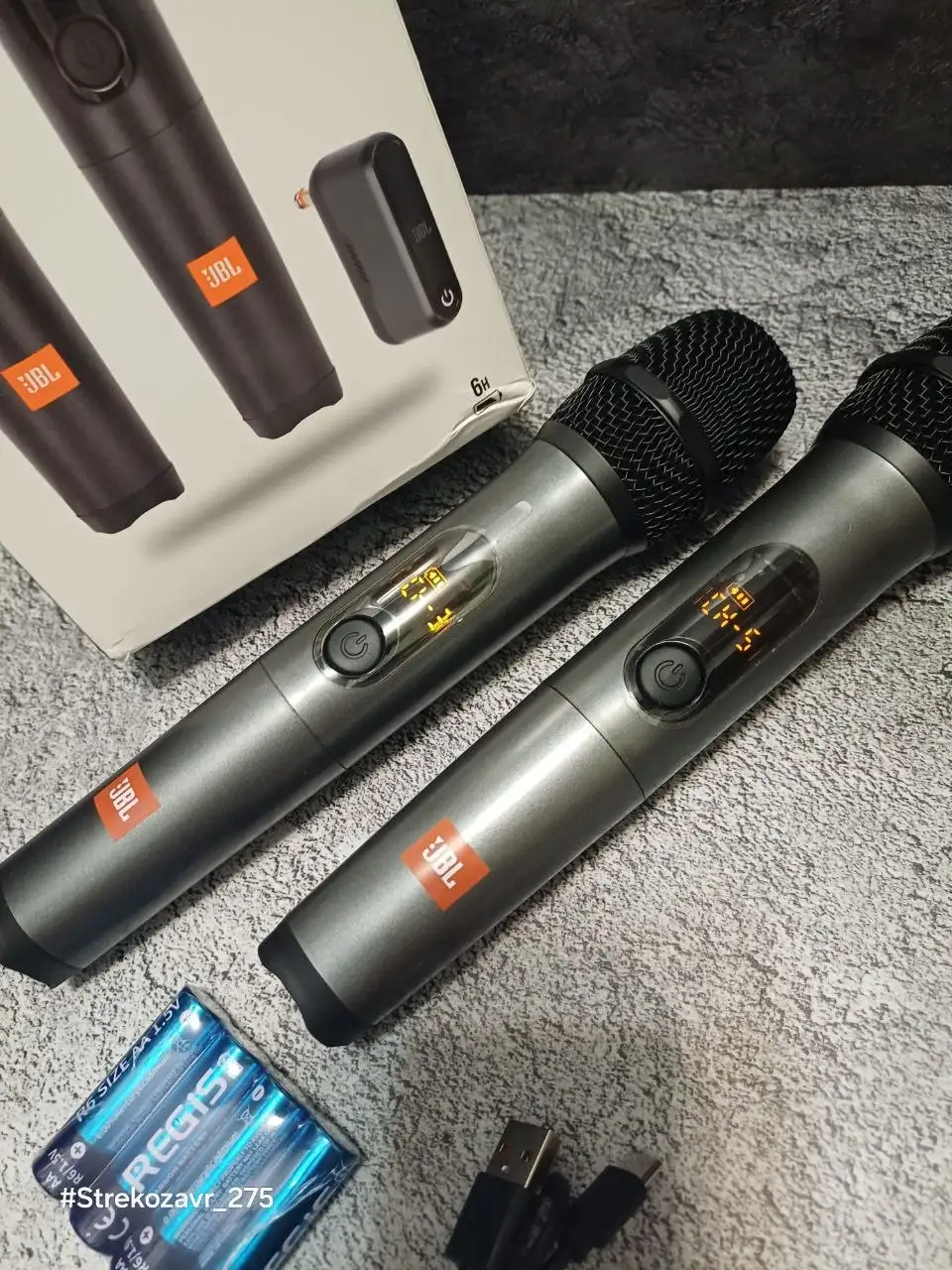 Беспроводные микрофоны JBL Partybox - Микрофоны (Электроника) в Люберцы