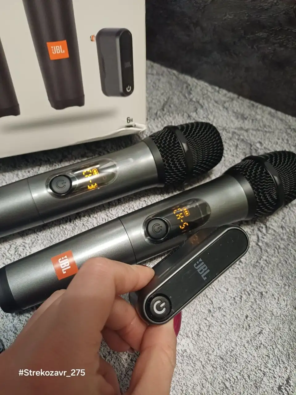 Беспроводные микрофоны JBL Partybox - Микрофоны (Электроника) в Люберцы