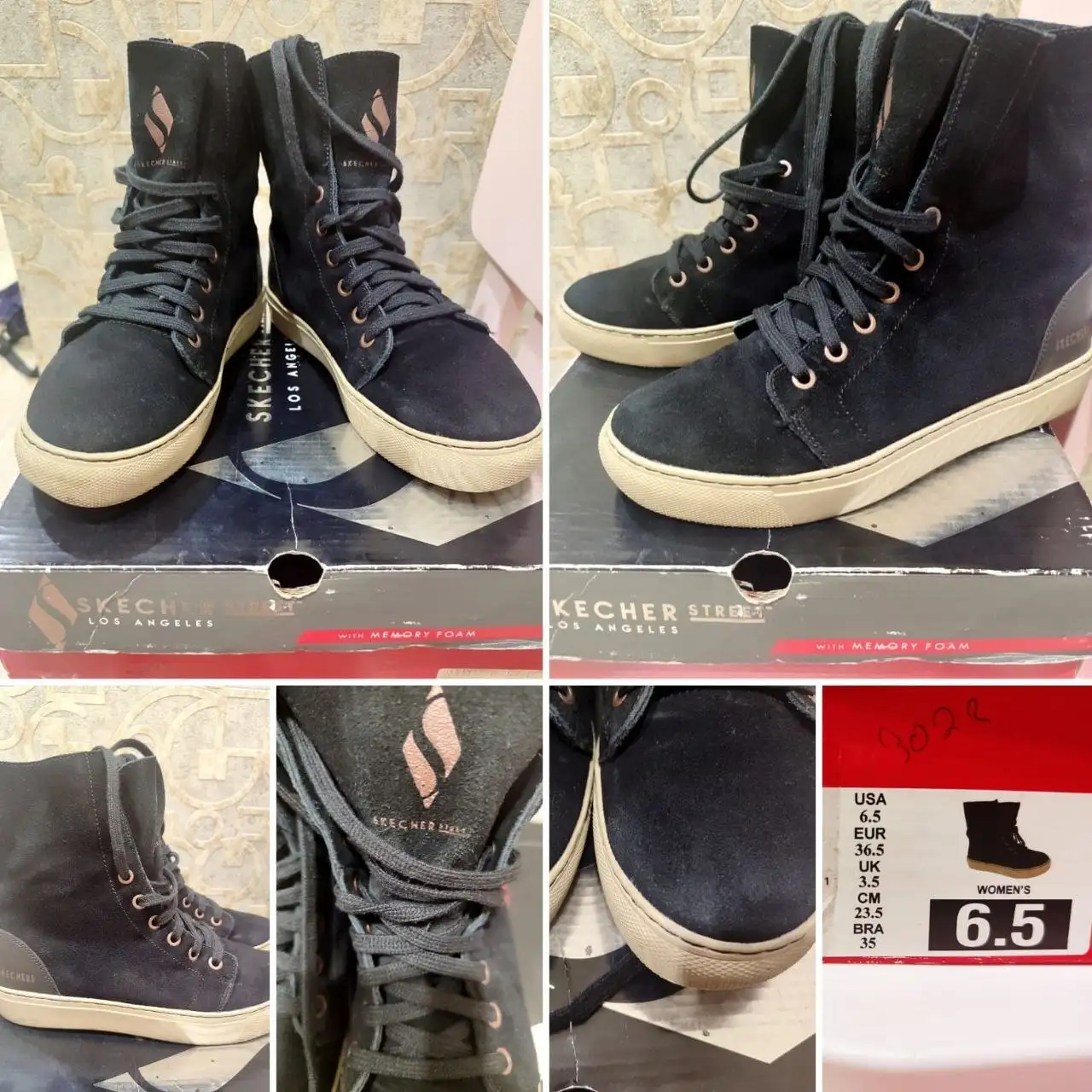 Женские ботинки Skecher 36,5 - Обувь (Одежда) в Некрасовка