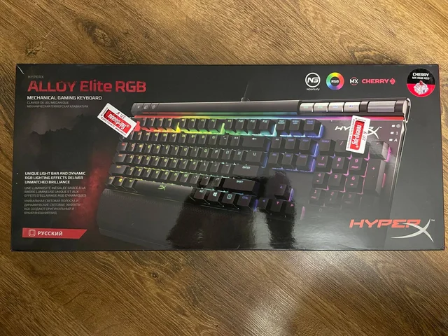 HyperX Alloy Elite RGB, Red Switch (русская раскладка) - Игровые приставки в Люберцы