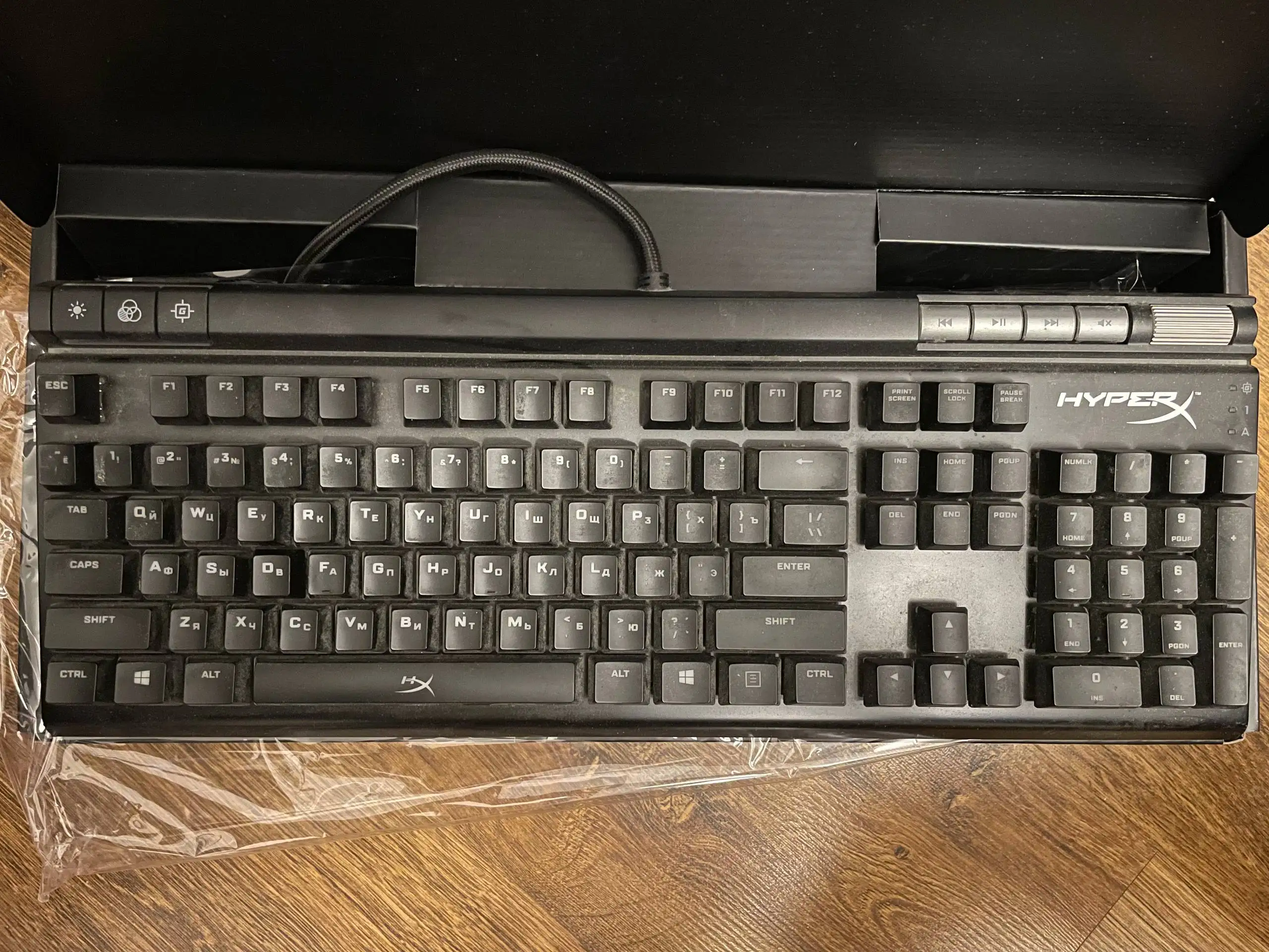 HyperX Alloy Elite RGB, Red Switch (русская раскладка) - Клавиатуры (Электроника) в Люберцы