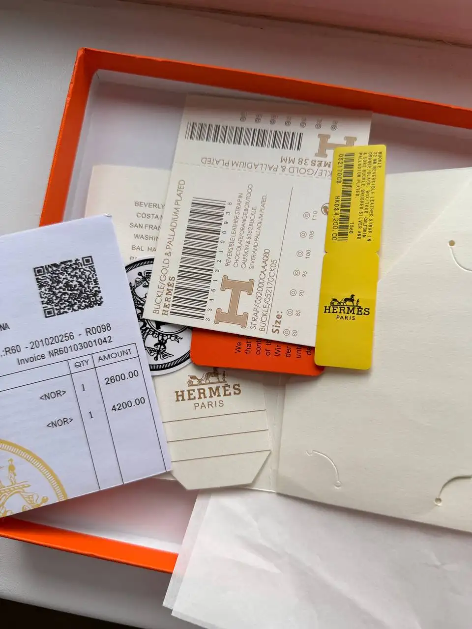 Мужской ремень Hermes - Аксессуары (Одежда) в Люберцы