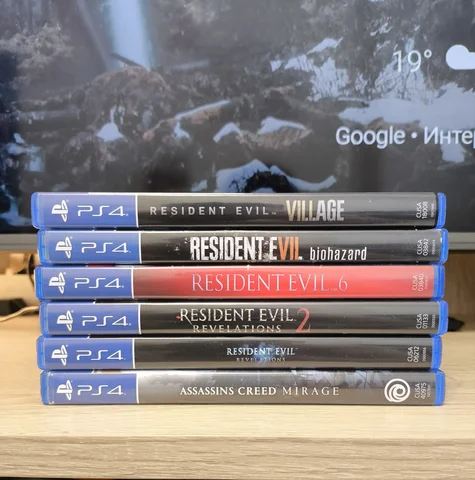 Игры на дисках для PS4 - частное объявление в Люберцы