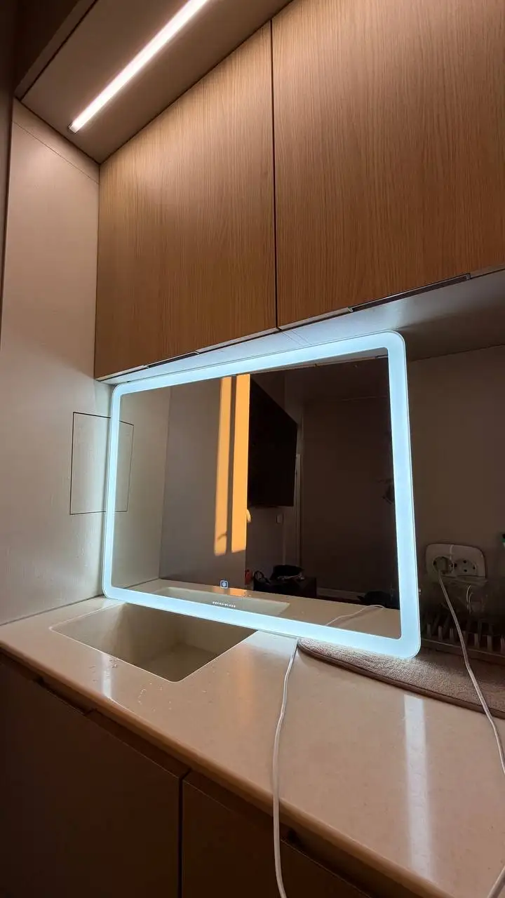Зеркало с подсветкой OMEGA GLASS 80x60 - Освещение (Электроника) в Люберцы