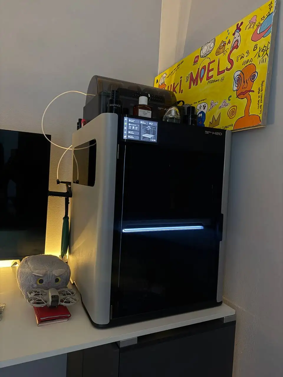 3D принтер Bambu Lab H2D 2025 года с катушками пластика - 3D-принтеры (Электроника) в Люберцы