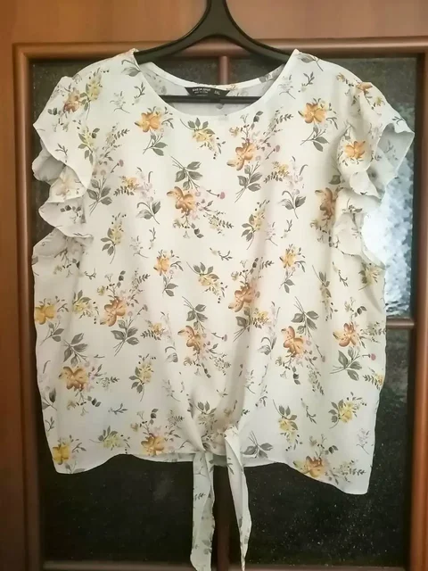 Футболка блуза с узлом-завязкой SHEIN 3XL - Головные уборы в Люберцы
