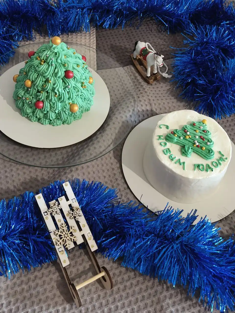 Торты на заказ к новогодним праздникам