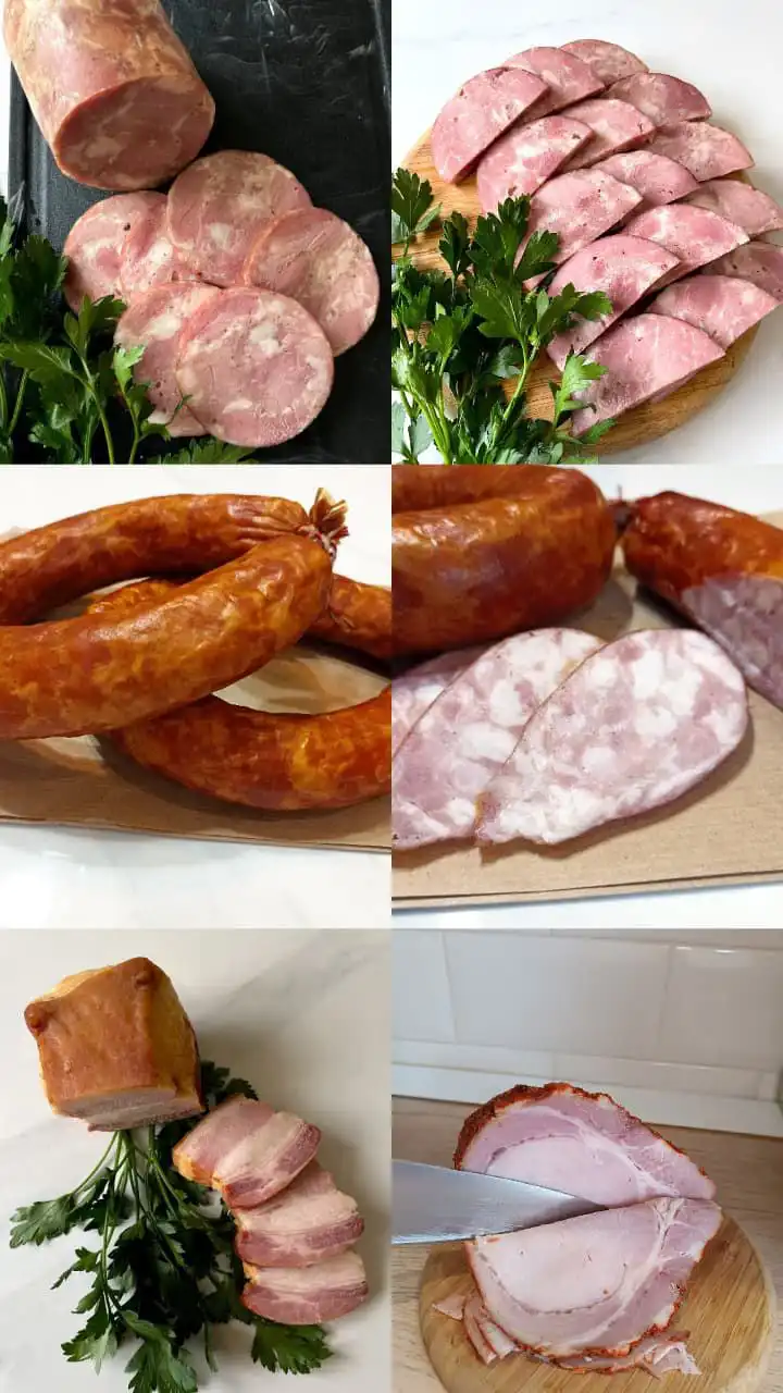 Мясные копчености натурального копчения