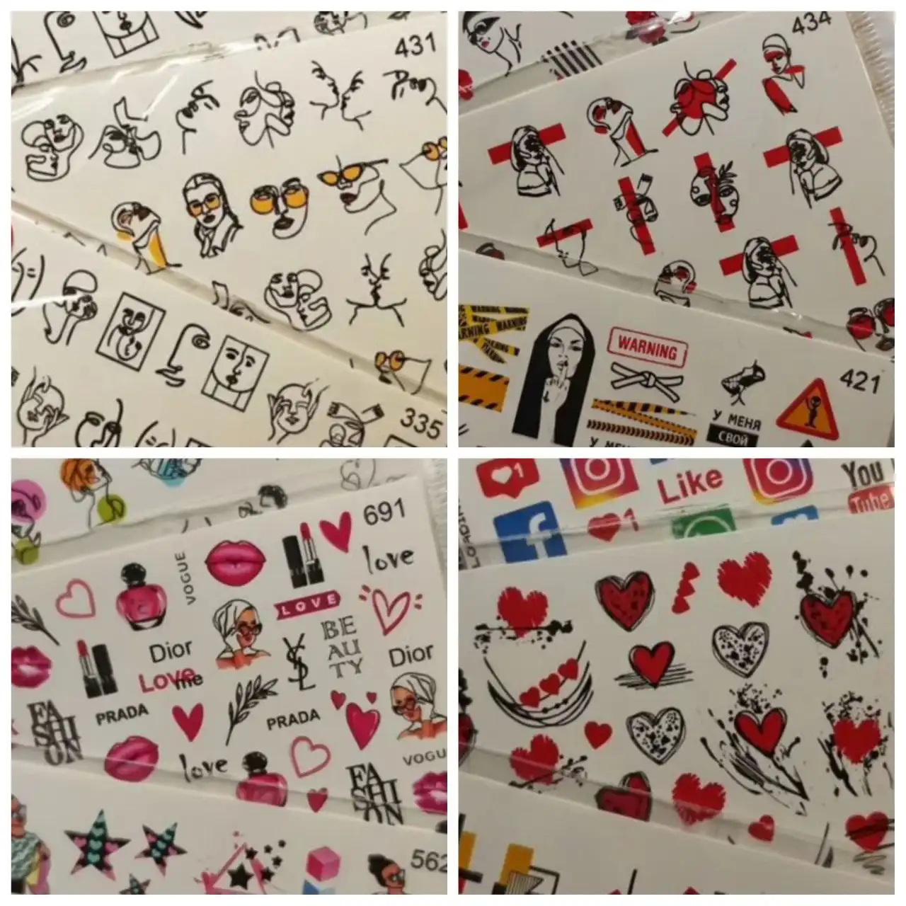 Продажа водных слайдеров для ногтей - Барахолка в Барнаул