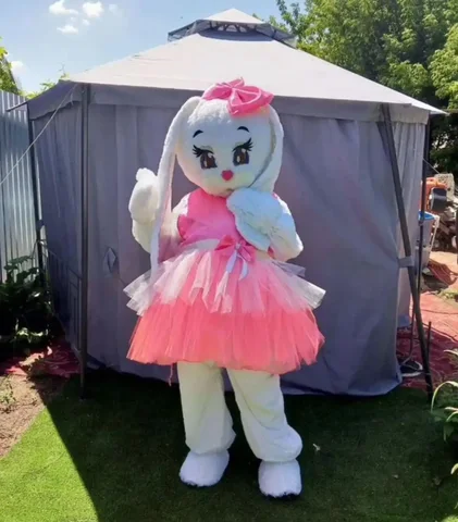 Аренда ростовой куклы Зайка - Йога в Барнаул