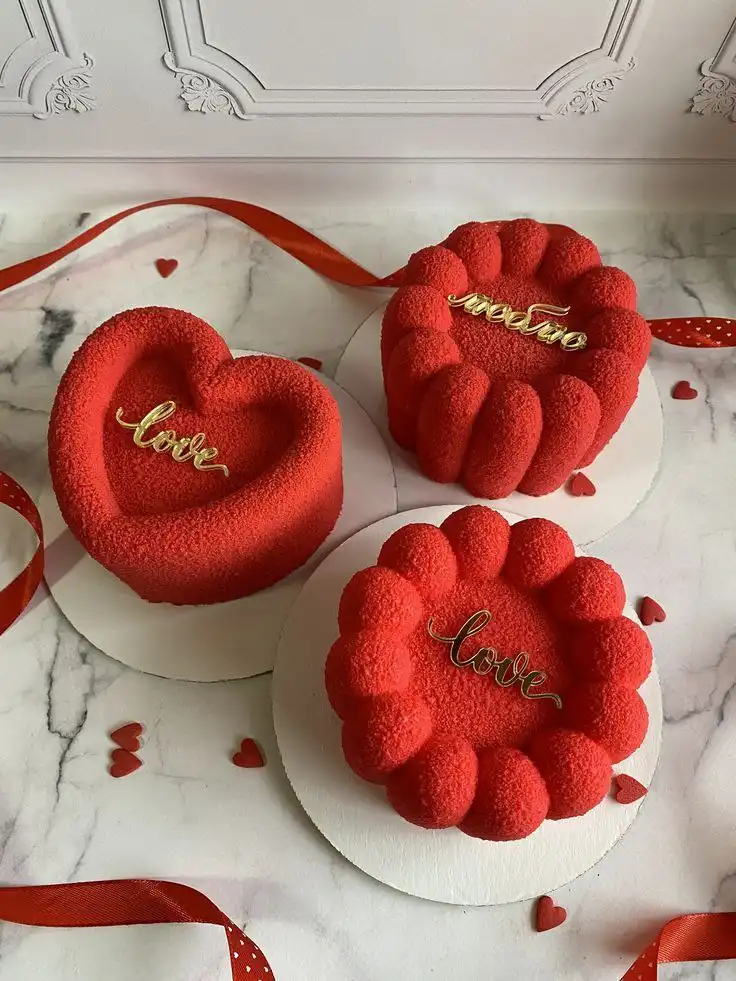 Муссовые бенто, бенто-торты и капкейки на 14 февраля - Кулинария (Услуги) в Барнаул