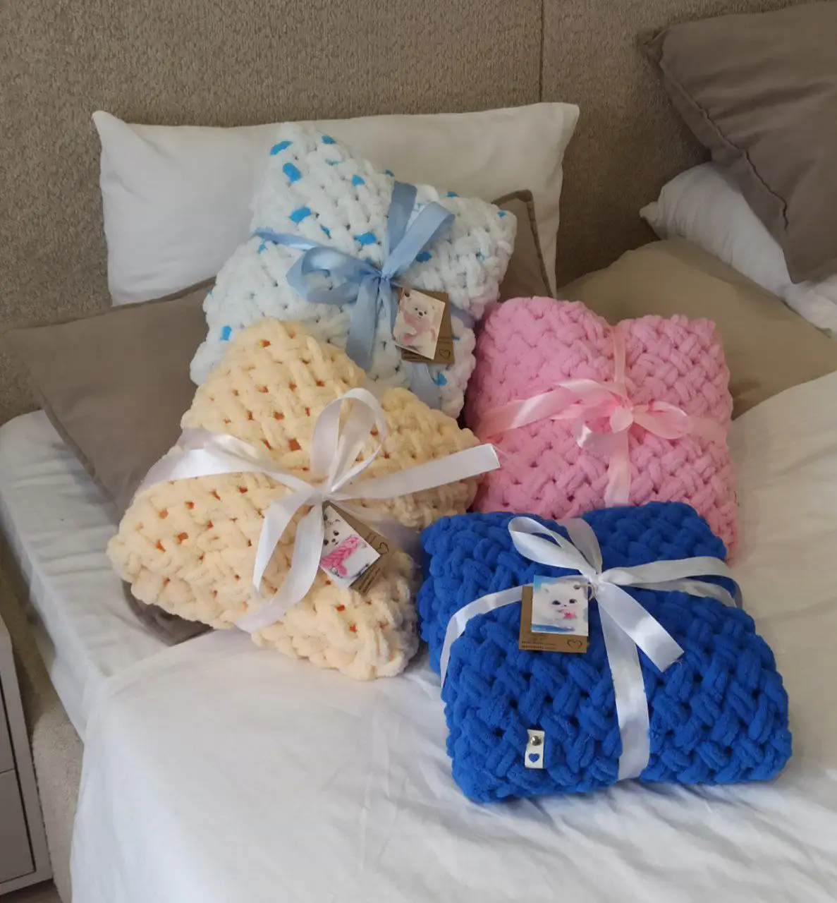 Детские мягкие плюшевые пледы - Текстиль (Товары для детей) в Барнаул