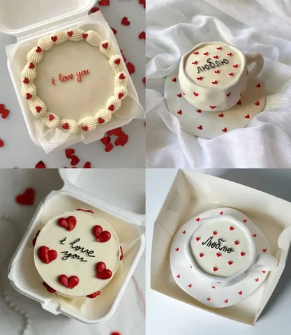 Заказ бенто торта ко Дню святого Валентина - Ремонт и установка окон в Барнаул