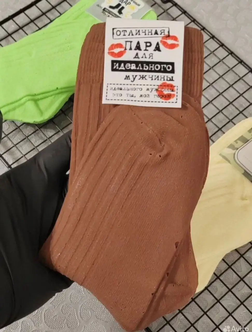 Шоколадные носочки и торты на 23 февраля - Барахолка в Барнаул