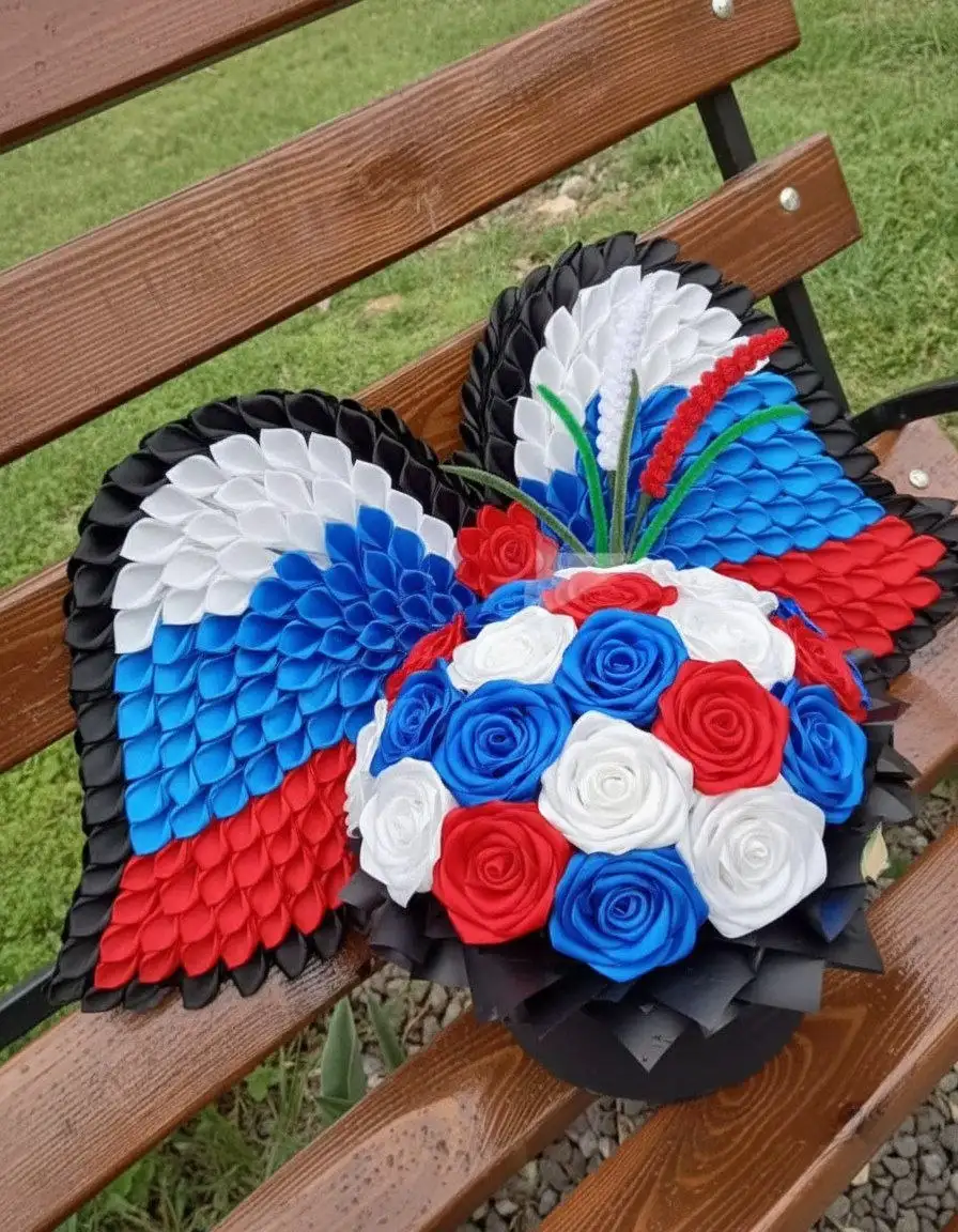 Крылья ангела, цветы памяти - Барахолка в Барнаул