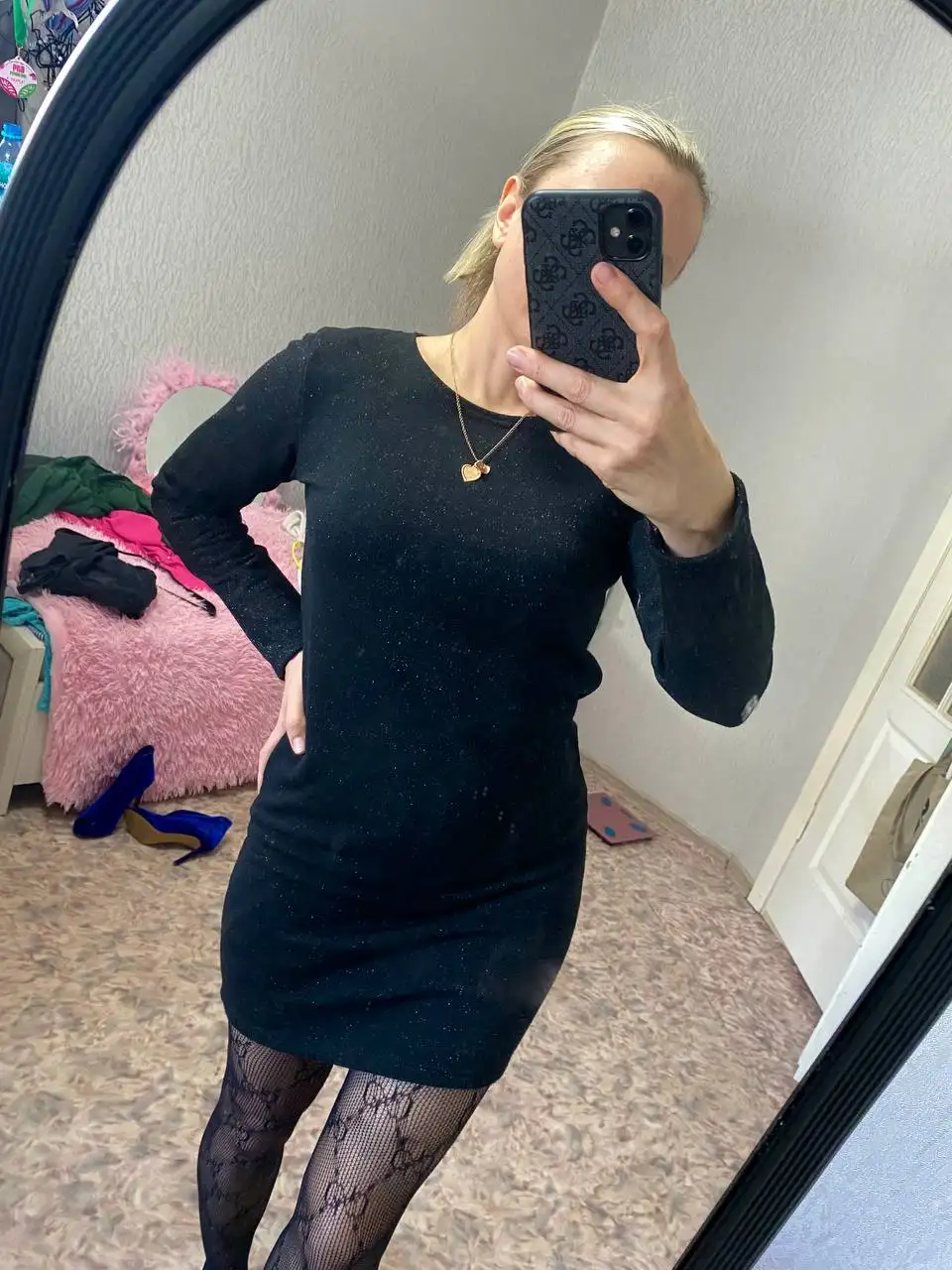 Платье с люрексом 42-44р - Платья (Одежда) в Барнаул