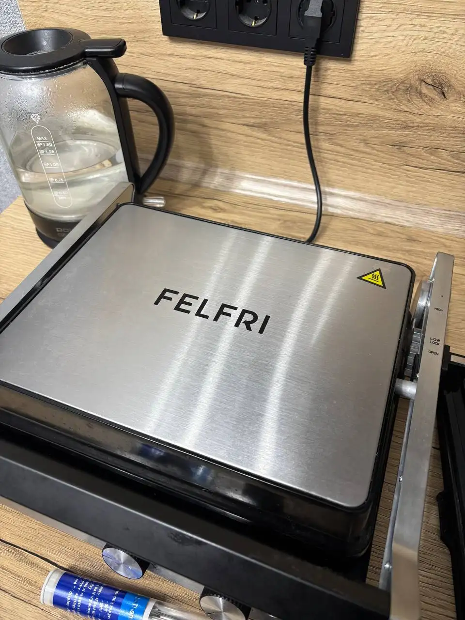 Гриль с термометром и формами для вафель - Кухонная техника (Для дома и дачи) в Барнаул