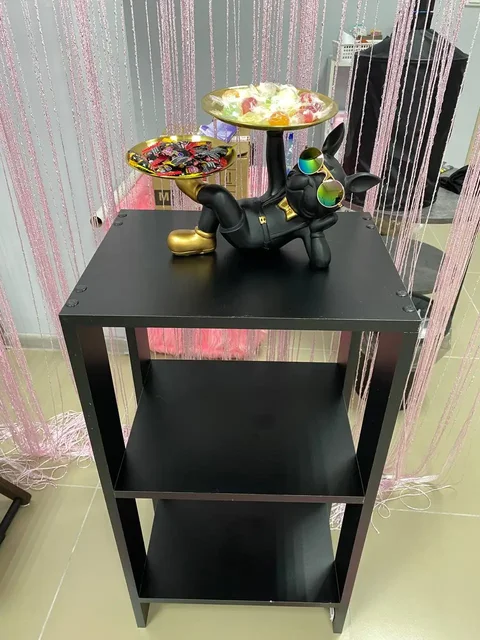 Продажа черной и белой этажерки - Товары для дома и дачи в Барнаул