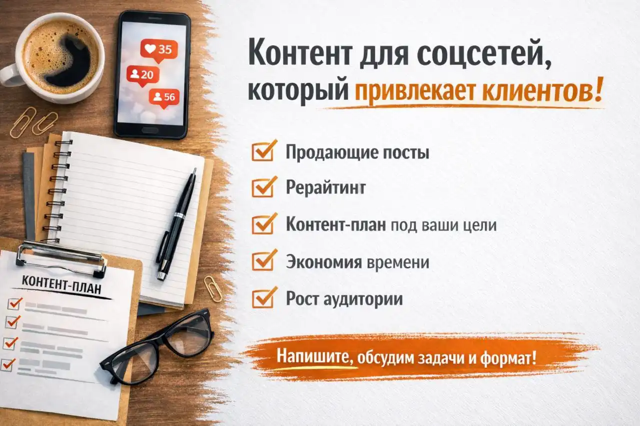 Услуги копирайтера для бизнеса