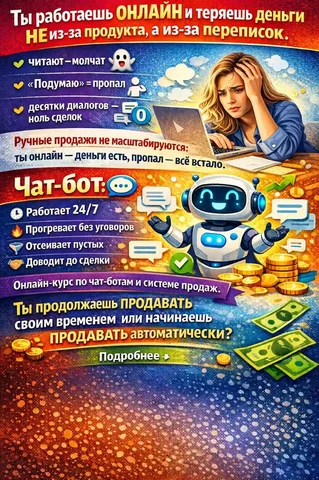 Онлайн-курс по чат-ботам - Услуги в Красноярск