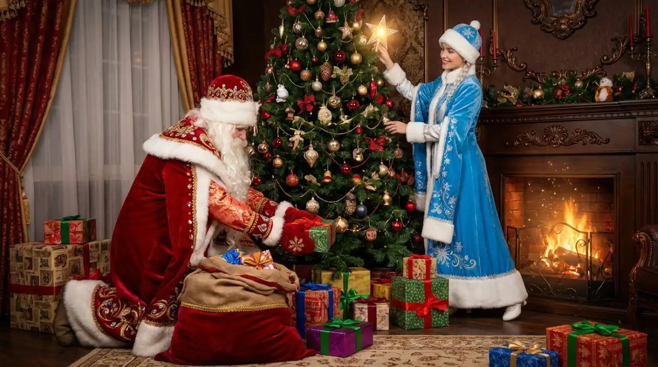 Аренда Деда Мороза и Снегурочки в Волгограде