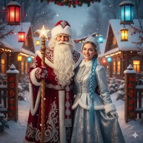 Дед Мороз и Снегурка в Волгограде с индивидуальной программой - Услуги в Волгоград