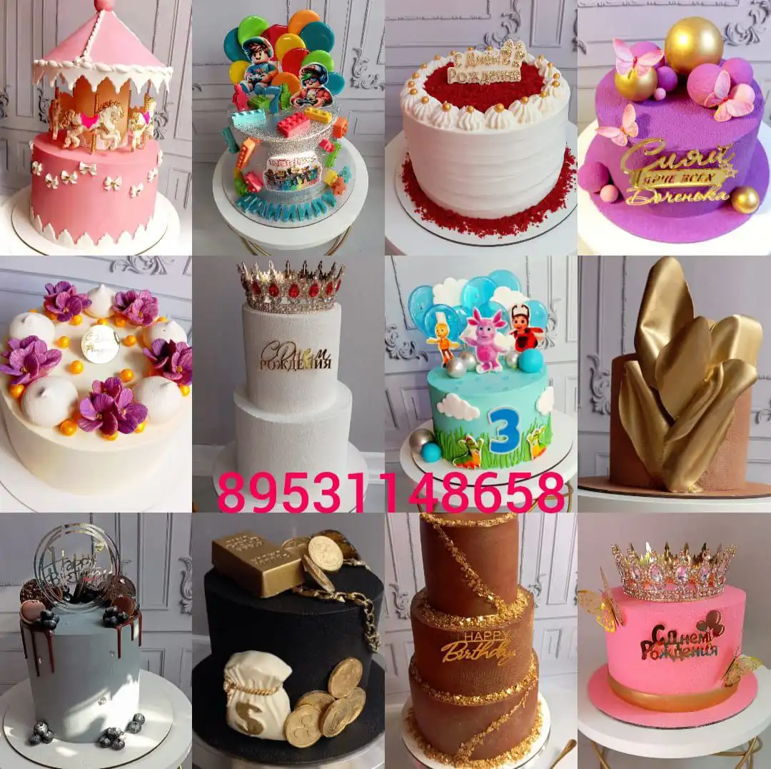 Торты на заказ из натуральных продуктов с доставкой