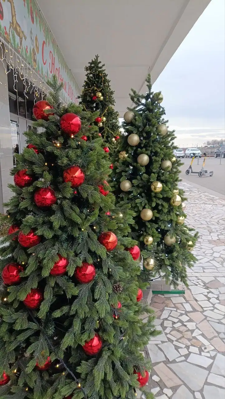 Предновогодняя атмосфера в Новороссийске