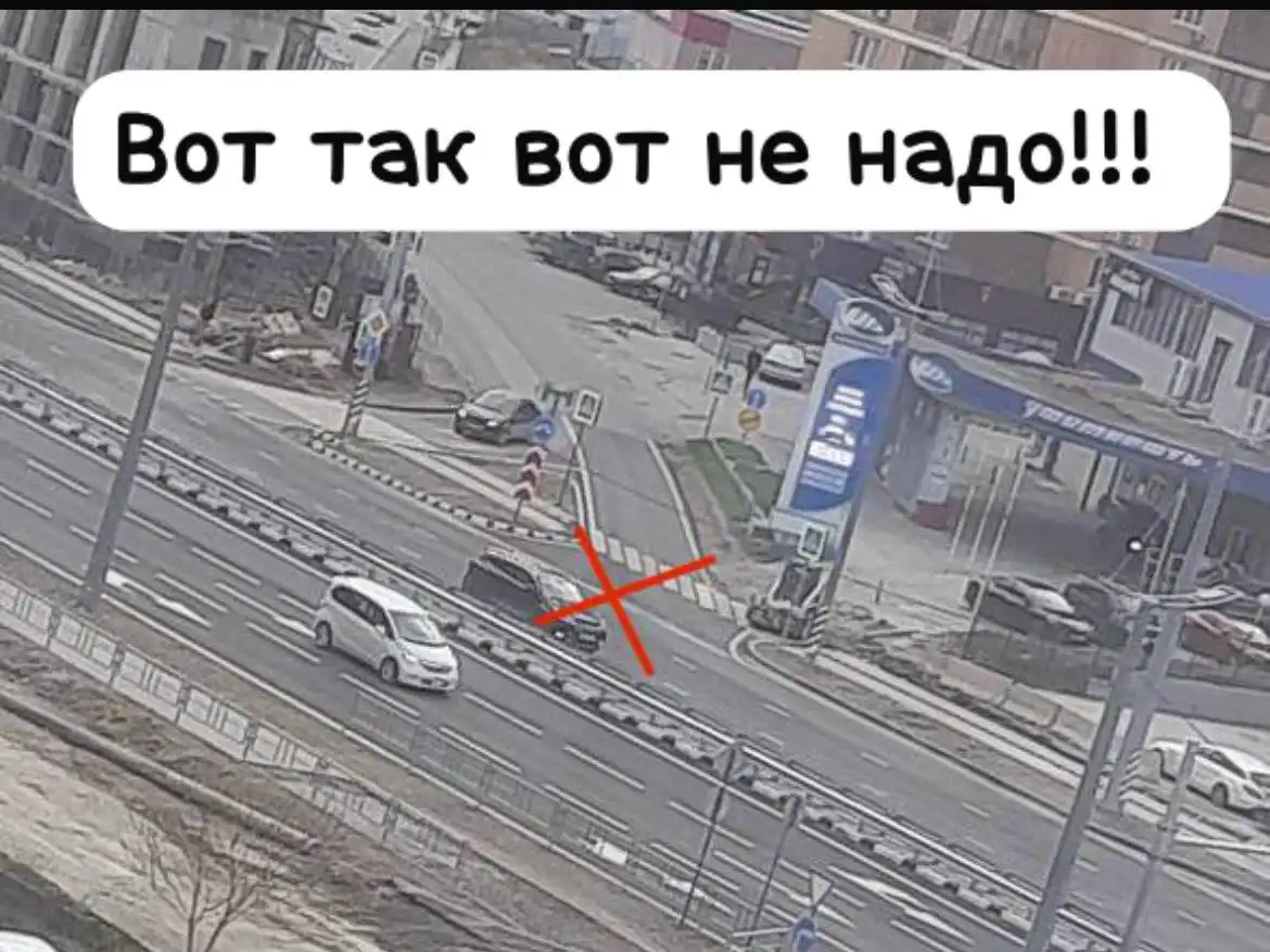 Внимание водителей: ограничение выезда у АЗС Уфимнефть