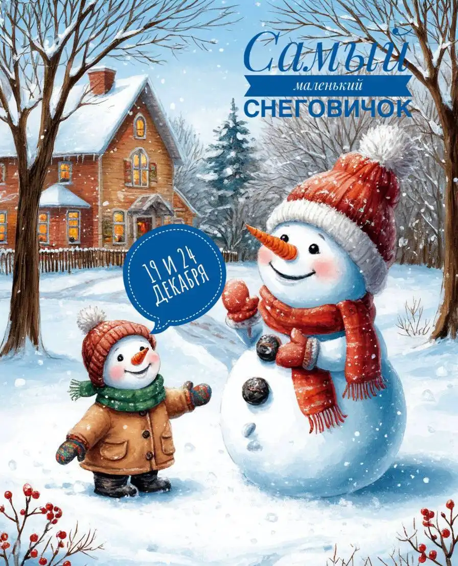 Самый маленький Снеговичок