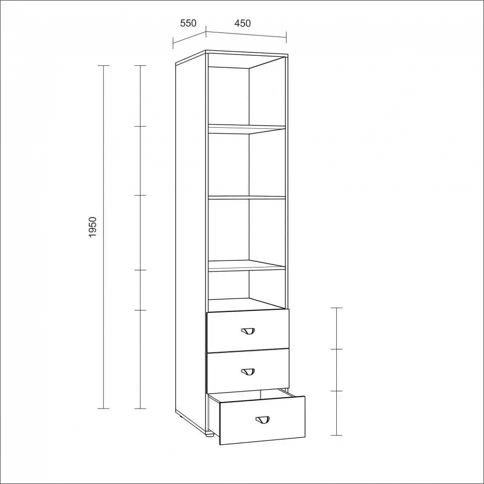 Продам стеллаж и тумбу