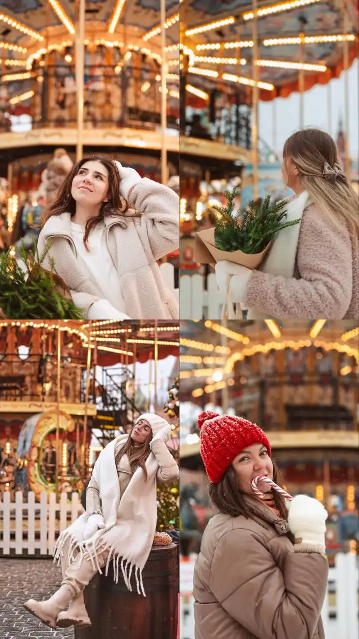 Новогодняя атмосферная фотосъемка в Балашихе