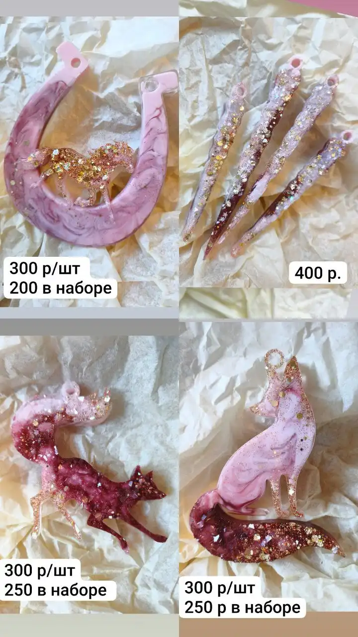 Елочные игрушки ручной работы